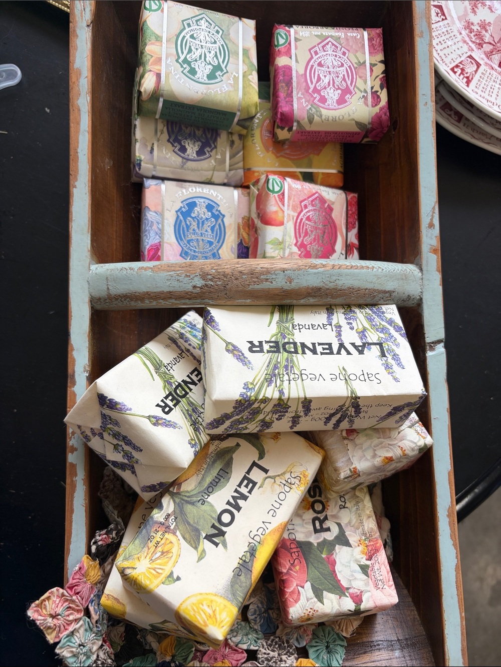 Lavender & Lemon Scented Decorative Soap Gift Set - Assorted Colors